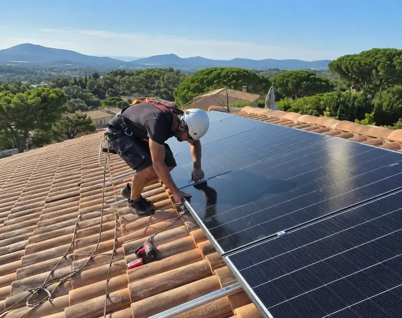 Installateur panneaux solaires Villasavary — pose photovoltaïque sur toiture